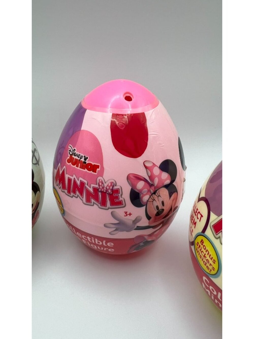 Disney Junior Mickey & Minnie Collectible Surprise Eggs With Bonus Stickers 4-Pa - Picture 4 of 5